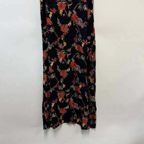 VTG Exit 51 Whimsygoth Fairy Dark Floral 90s Y2K Strappy Maxi Dress (S/M) - Picture 5 of 9